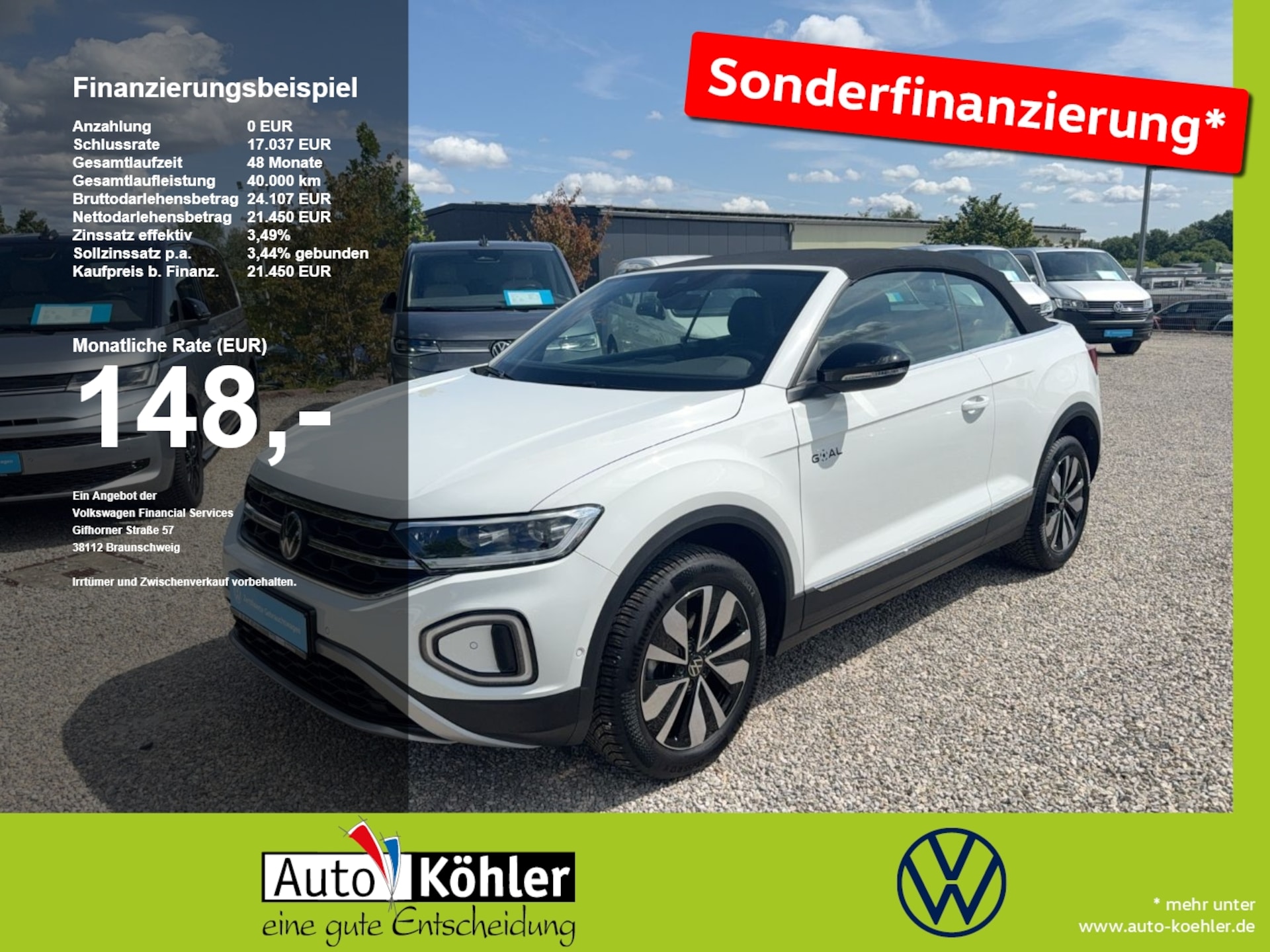 Volkswagen T-Roc Cabriolet Style