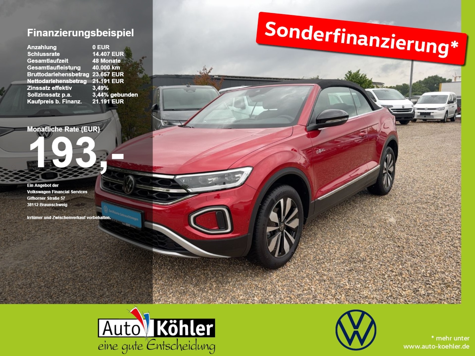 Volkswagen T-Roc Cabriolet Style