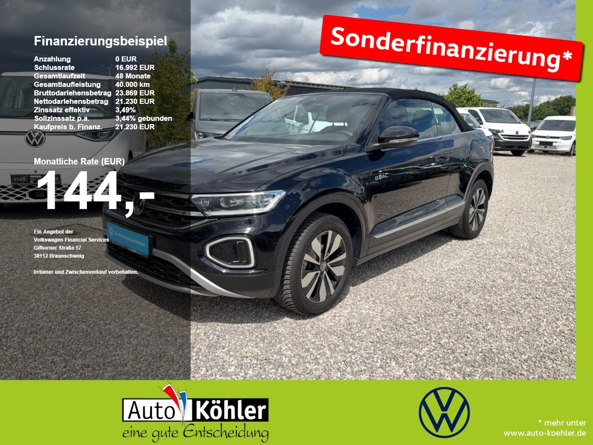 Volkswagen T-Roc Cabriolet Style