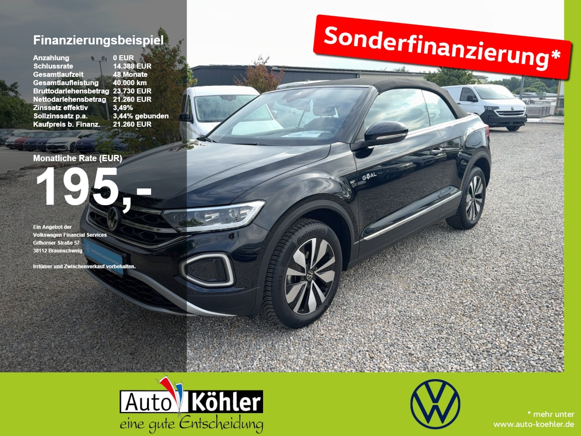 Volkswagen T-Roc Cabriolet Style