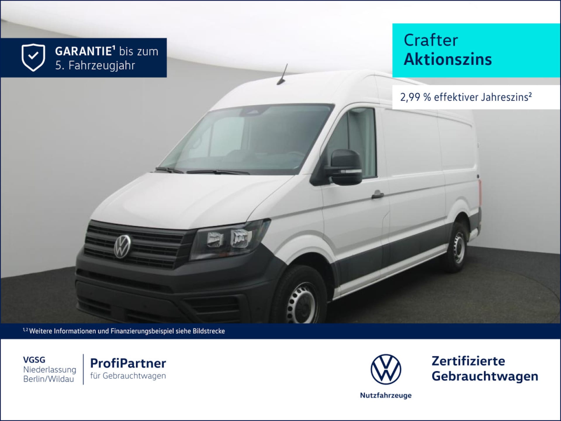 Volkswagen Crafter Kasten mittlerer Radstand