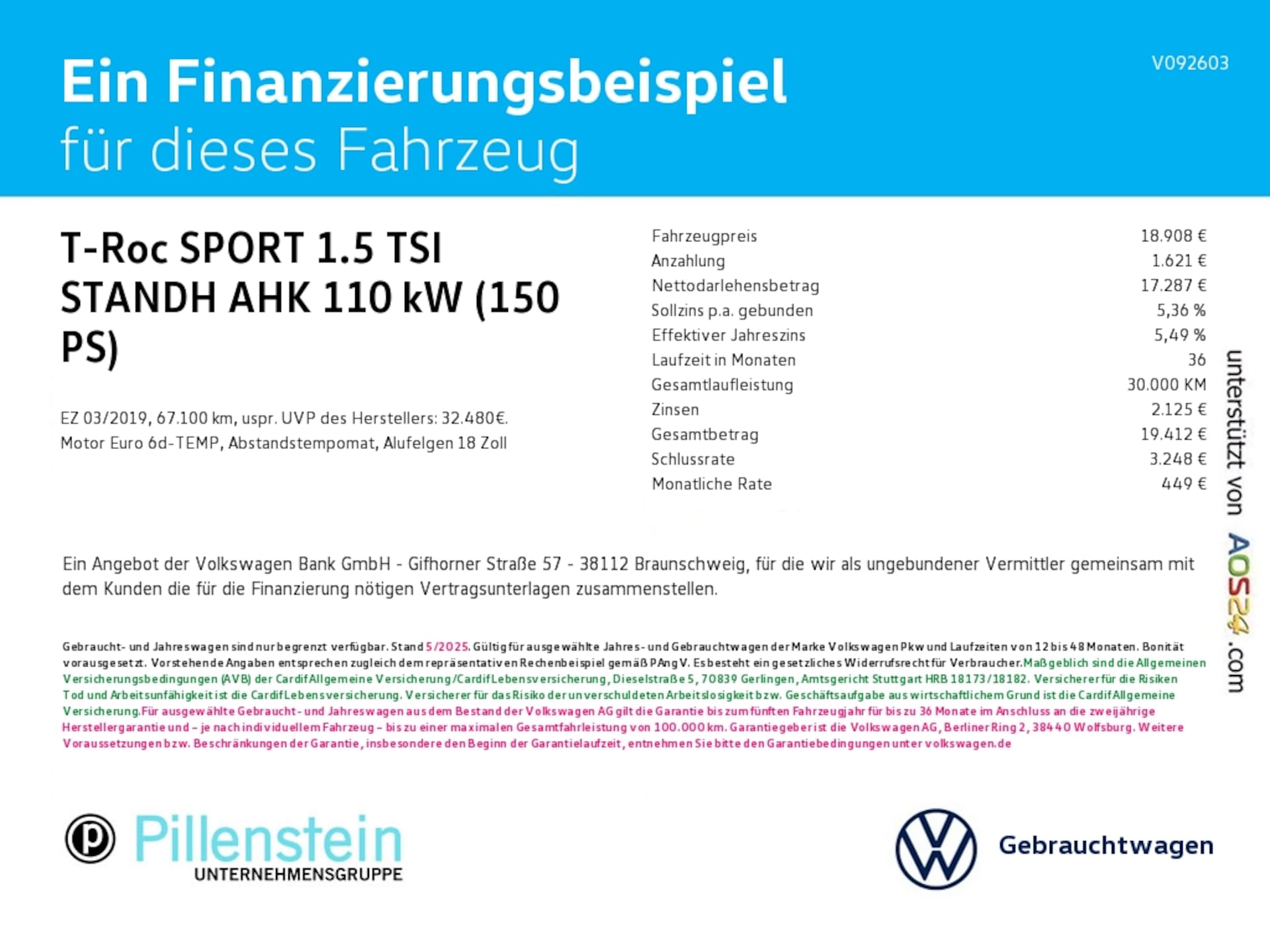 Volkswagen T-Roc Sport