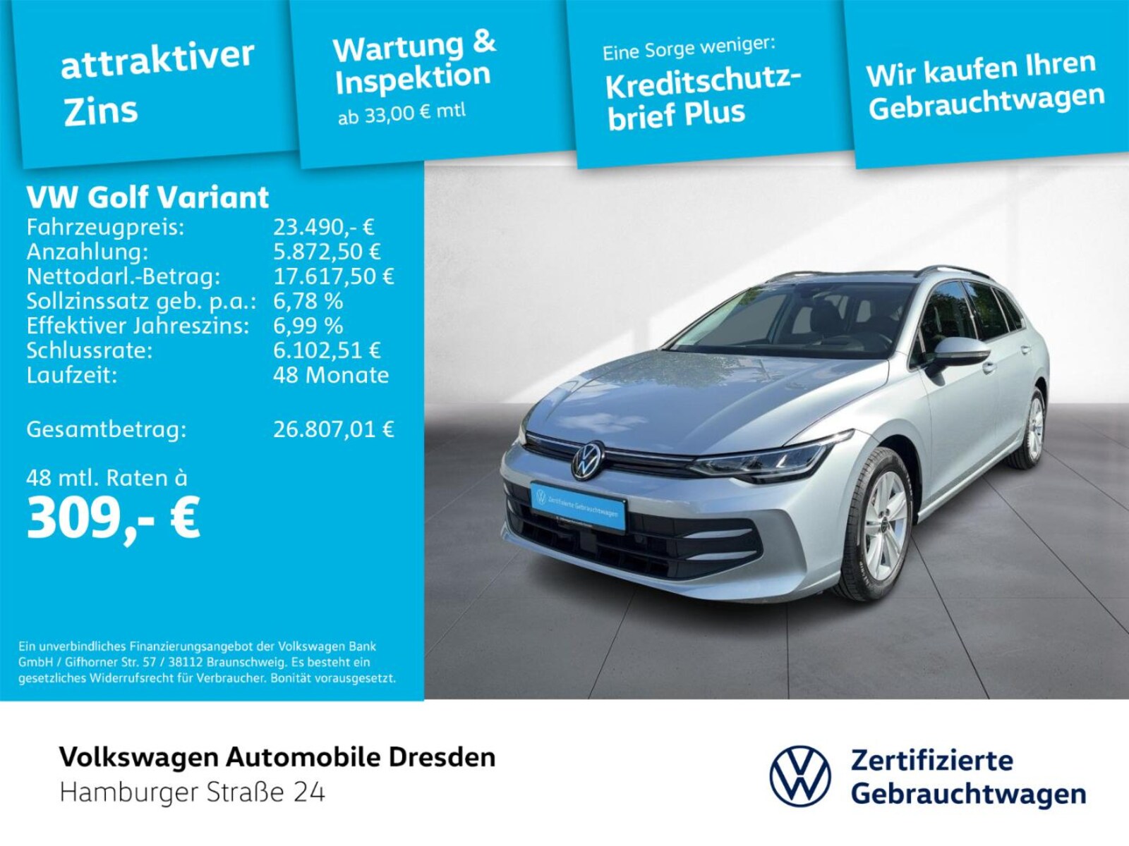 Volkswagen Golf Variant – Bild 2