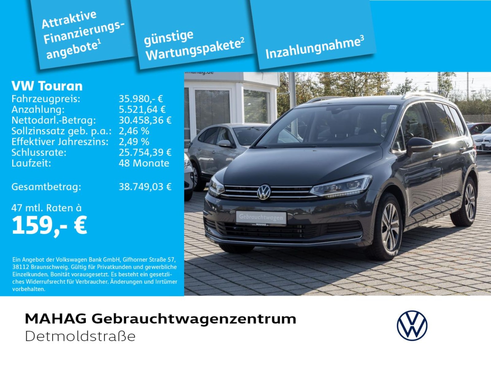 Volkswagen Touran – Bild 2