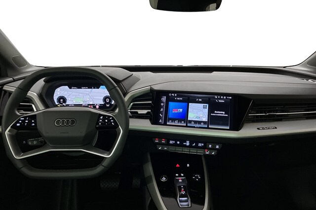 Bild som visar&nbsp;Audi Q4 e-tron&nbsp;Q4 45 e-tron Proline advanced 210,00 kW - för mer information kontakta din Audi Partner