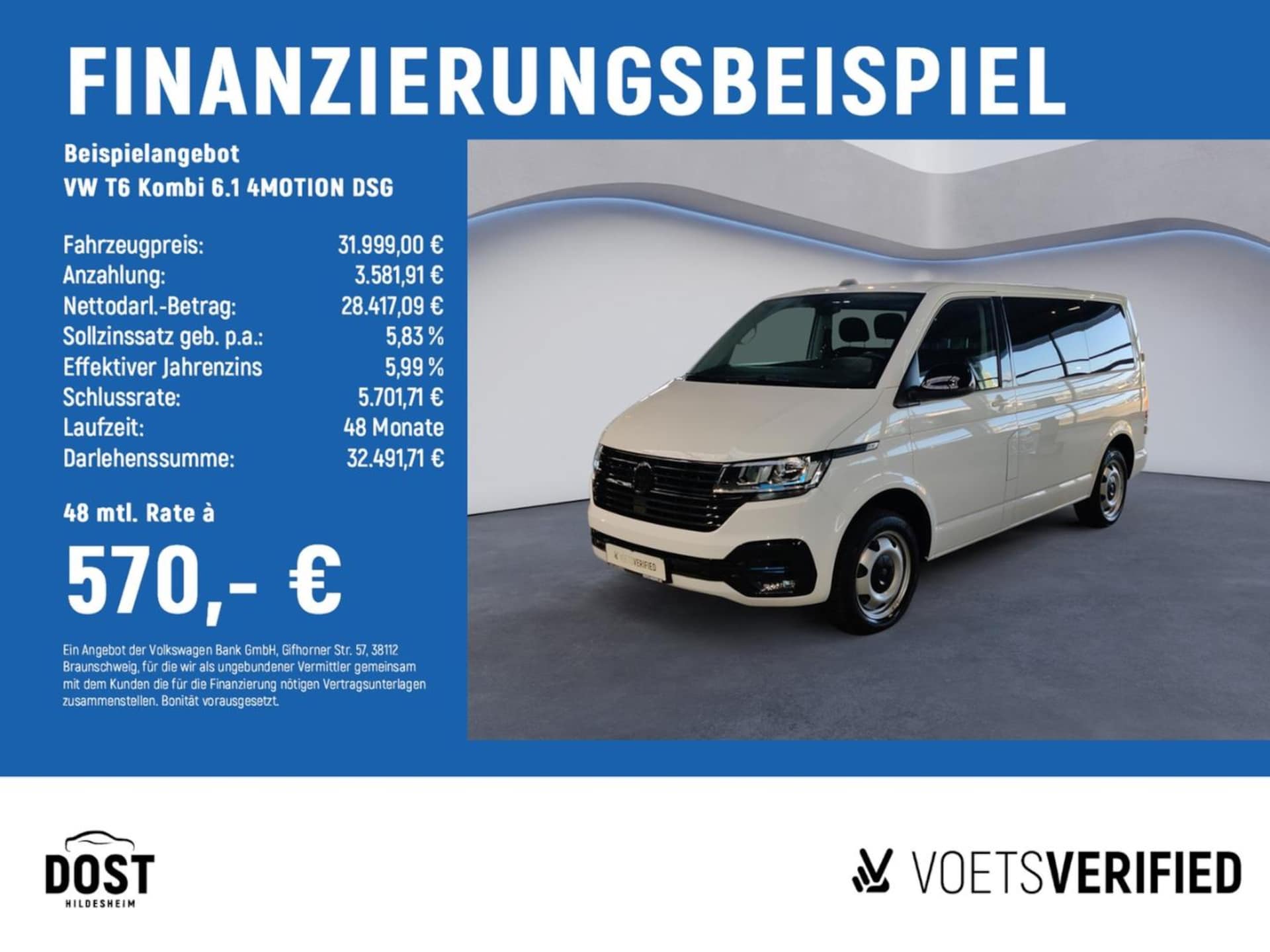 Volkswagen T6.1 Transporter Kombi kurzer Radstand