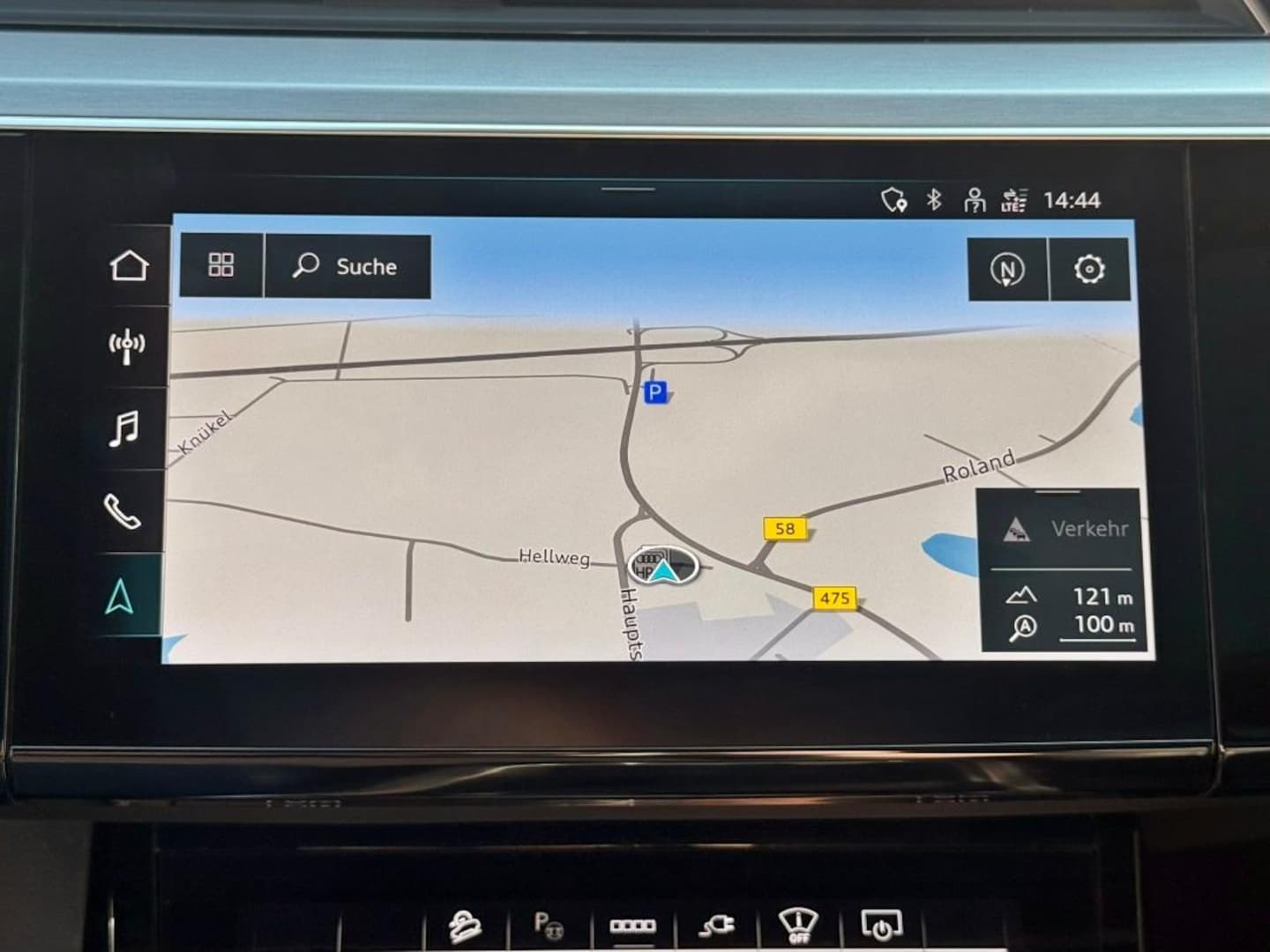 Bild über Audi Q8 e-tron S line 55 e-tron quattro - für weitere Informationen kontaktieren Sie den Audi Partner