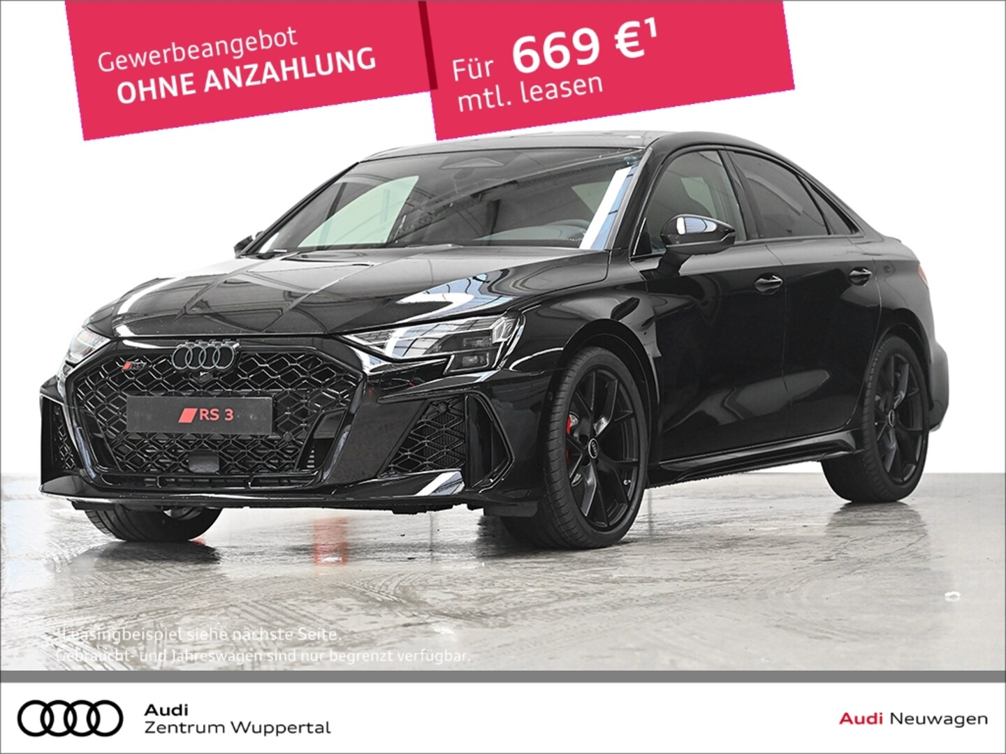 Bild über Audi RS 3 Limousine TFSI quattro 294 kW S tronic - für weitere Informationen kontaktieren Sie den Audi Partner