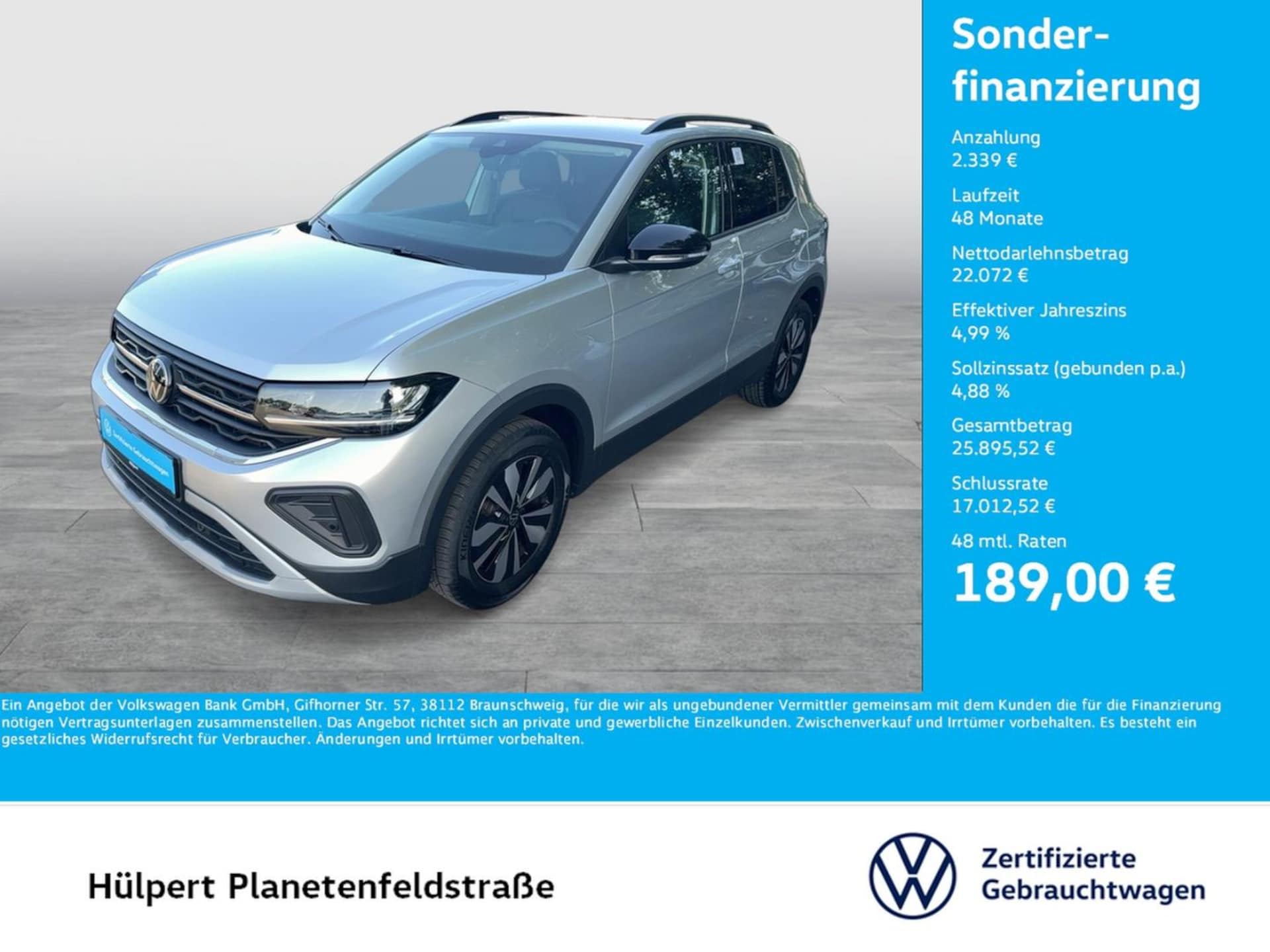 Volkswagen T-Cross Life
