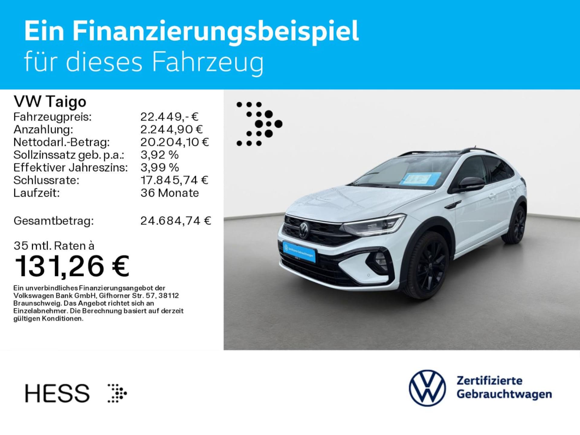 Volkswagen Taigo R-Line