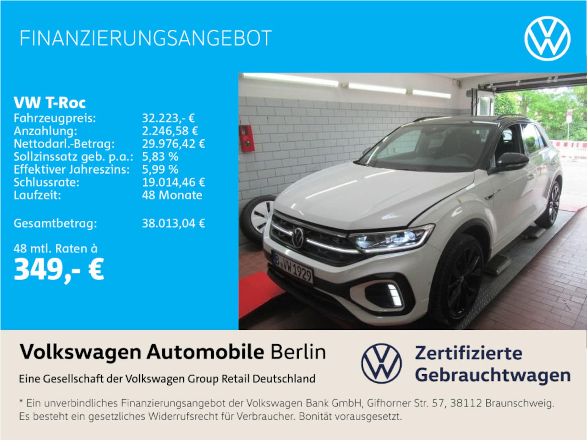 Volkswagen T-Roc R-Line