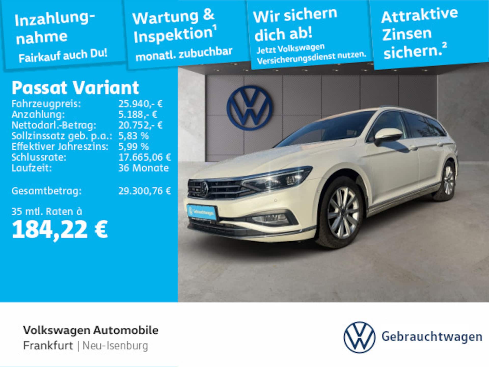 Volkswagen Passat Variant Elegance