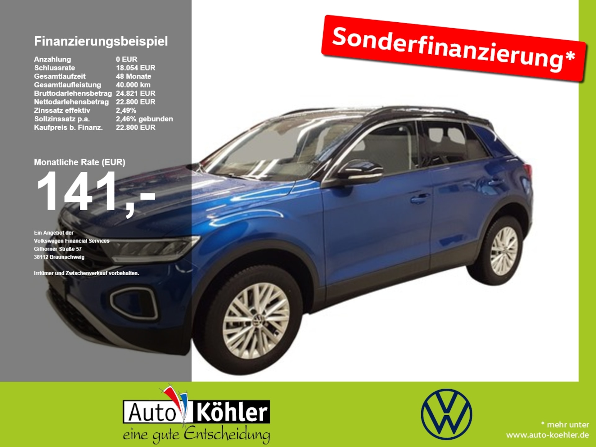 Volkswagen T-Roc Life