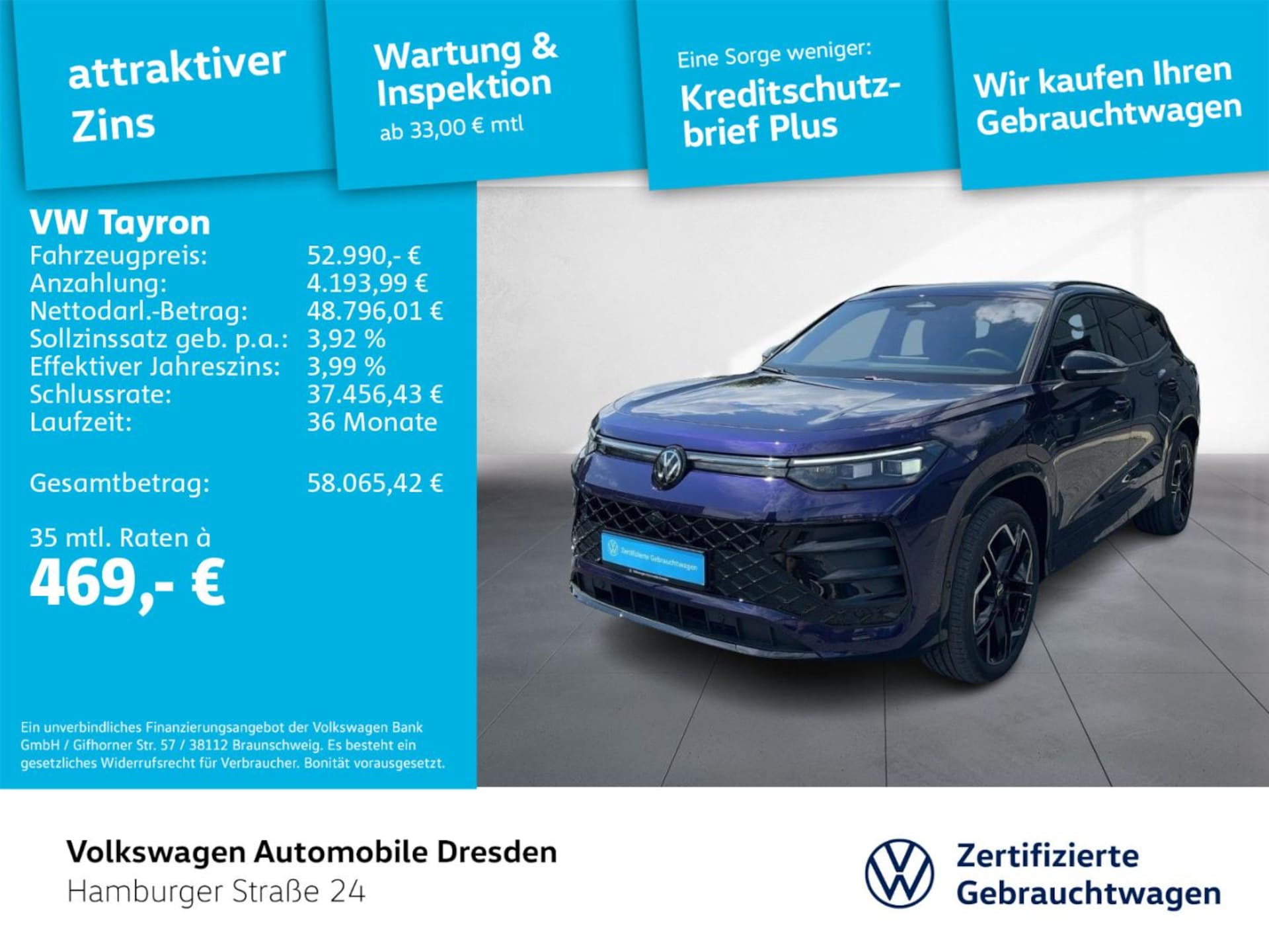Volkswagen Tayron R-Line