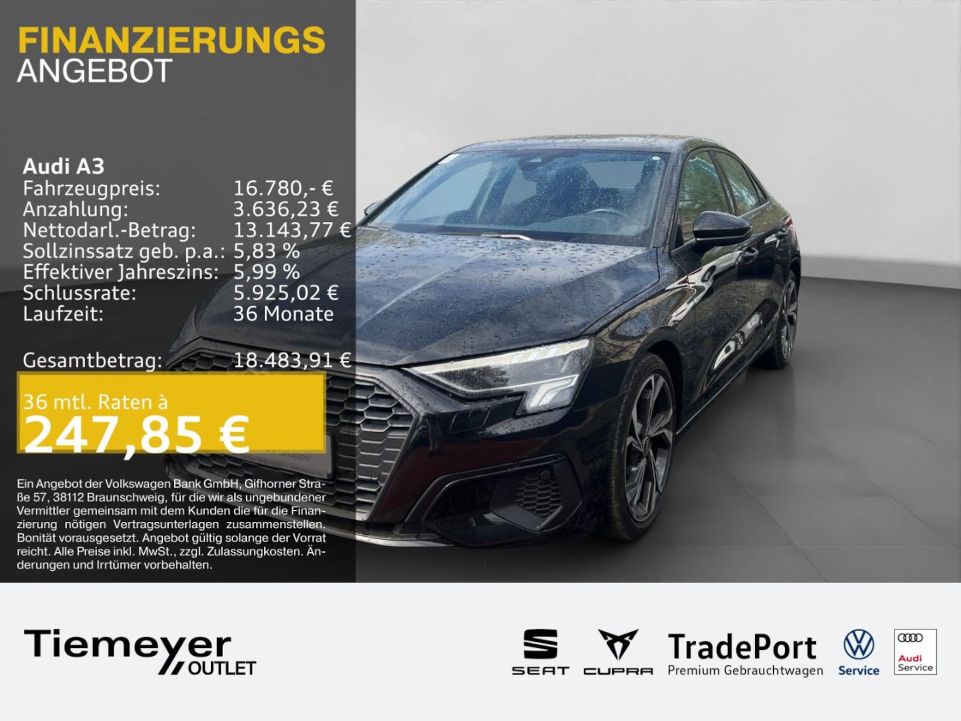 Audi A3 Limousine
