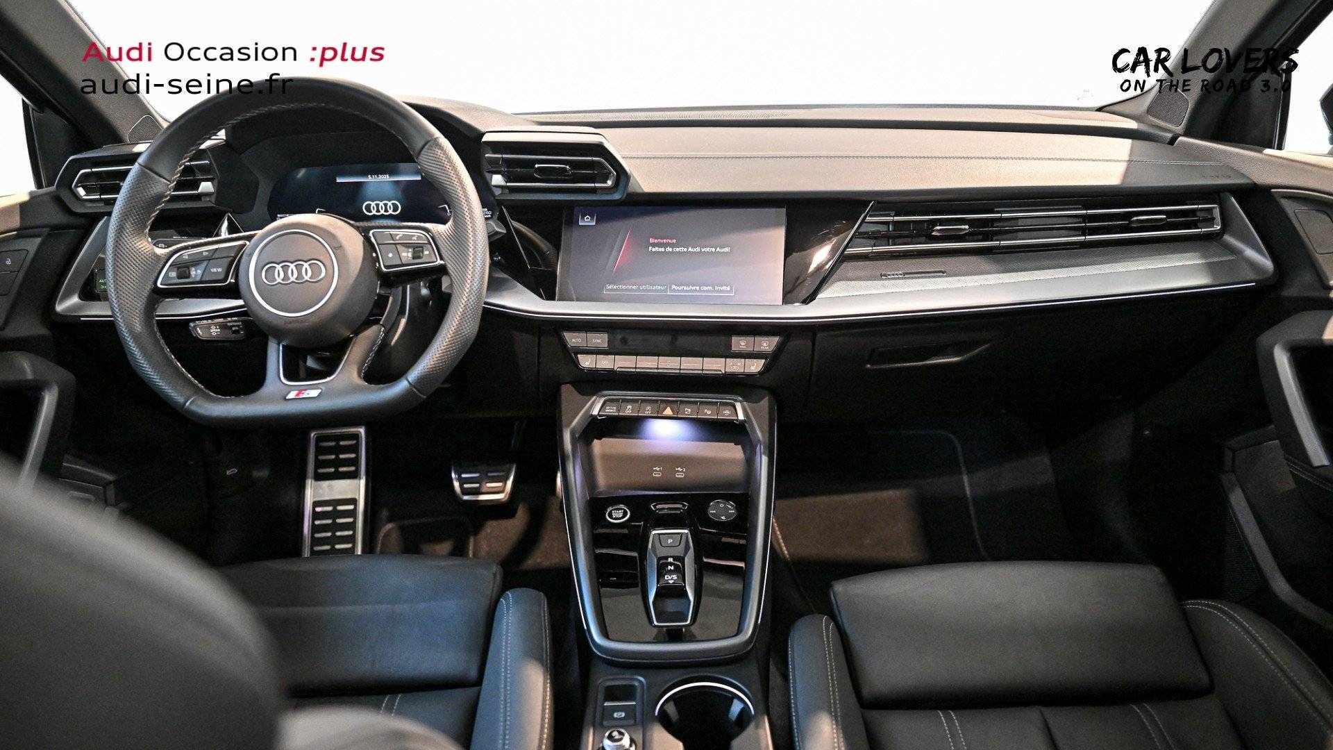 Image about Audi A3 Berline S line 35 TFSI Hybride 110 kW (150 ch) S tronic