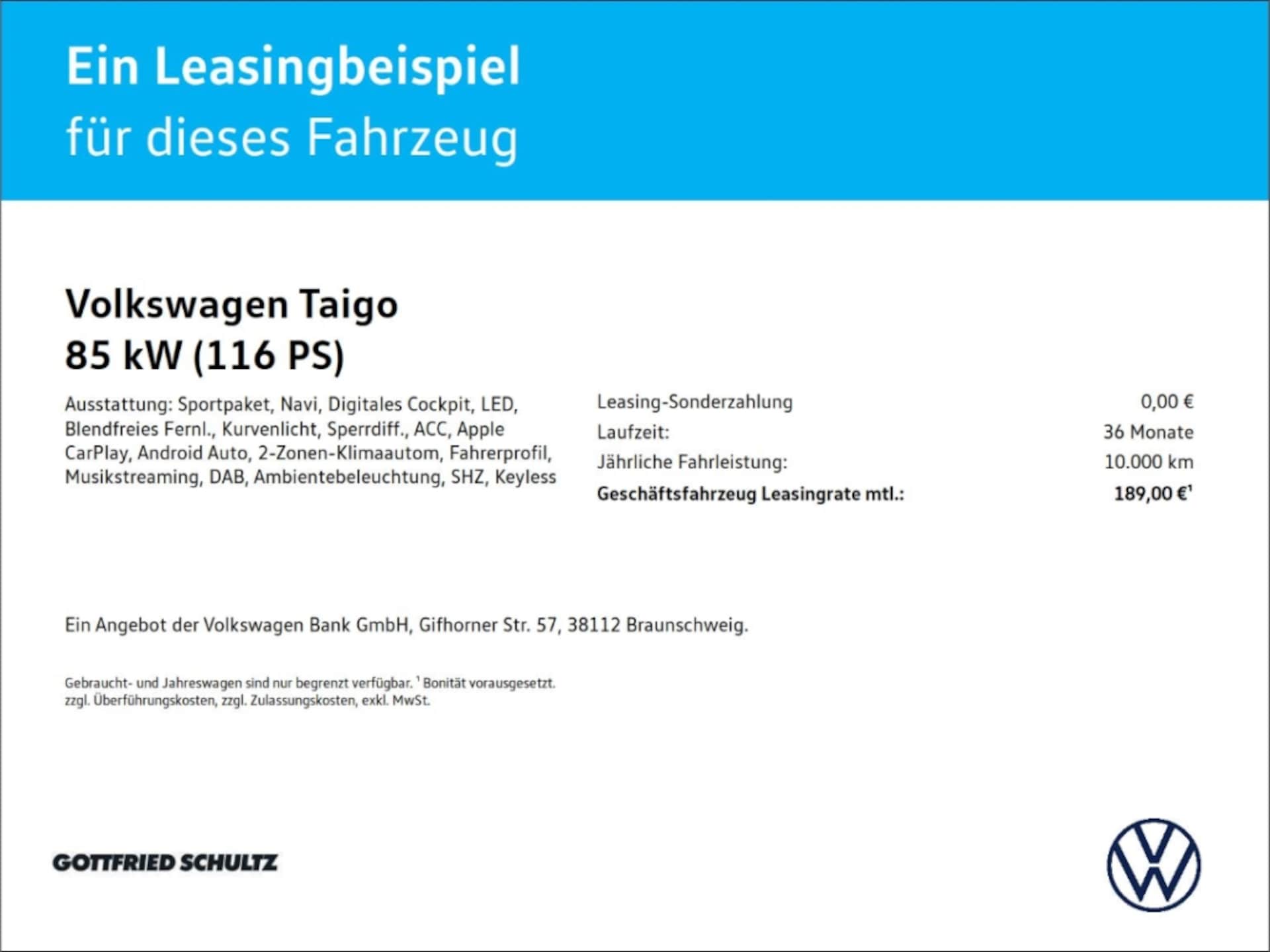 Volkswagen Taigo R-Line