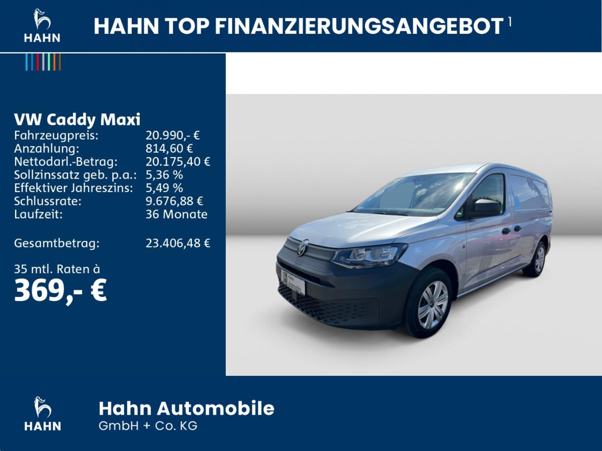 Volkswagen Caddy Maxi Cargo EcoProfi
