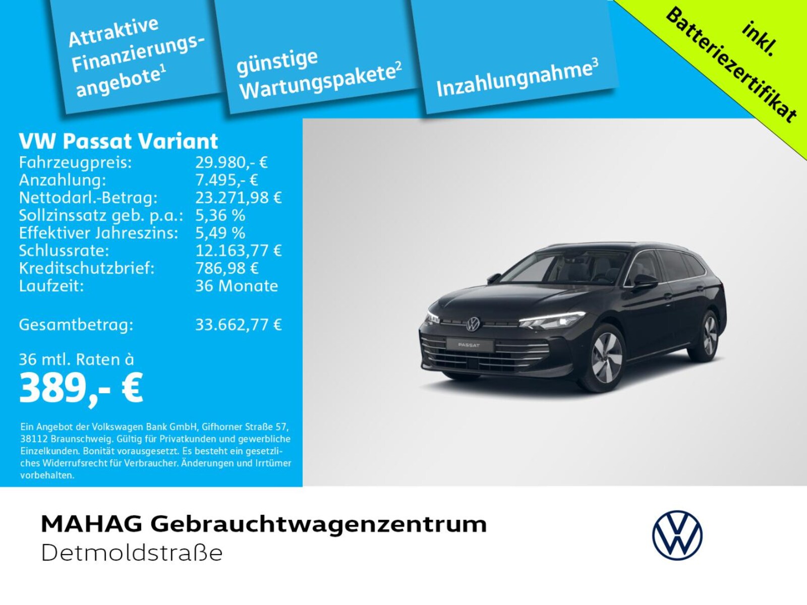 Volkswagen Passat – Bild 2