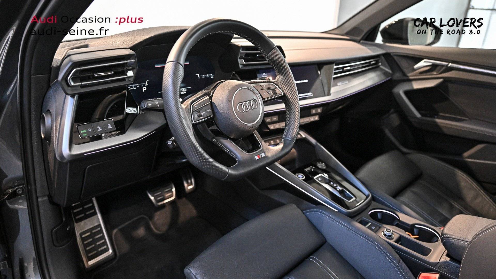 Image about Audi A3 Berline S line 35 TFSI Hybride 110 kW (150 ch) S tronic