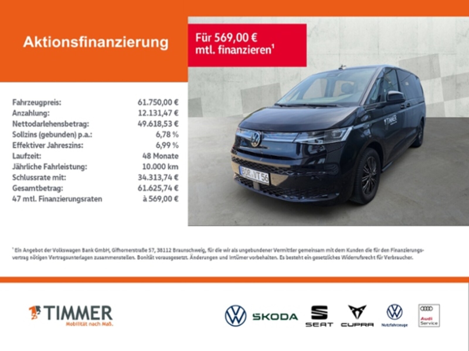 Volkswagen Multivan Langversion – Bild 2
