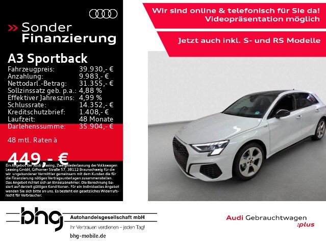 Image about Audi A3 Sportback S line 35 TFSI S tronic