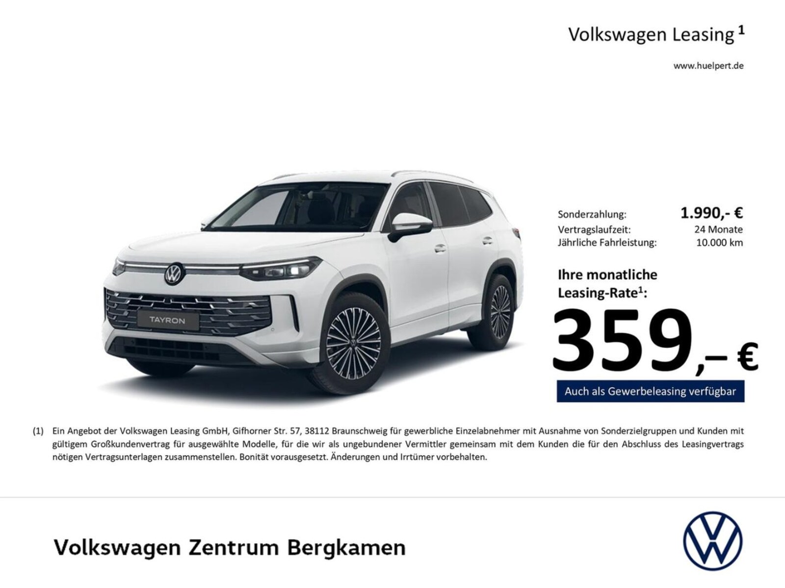 Volkswagen Tayron – Bild 2