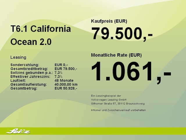 Volkswagen T6.1 California
