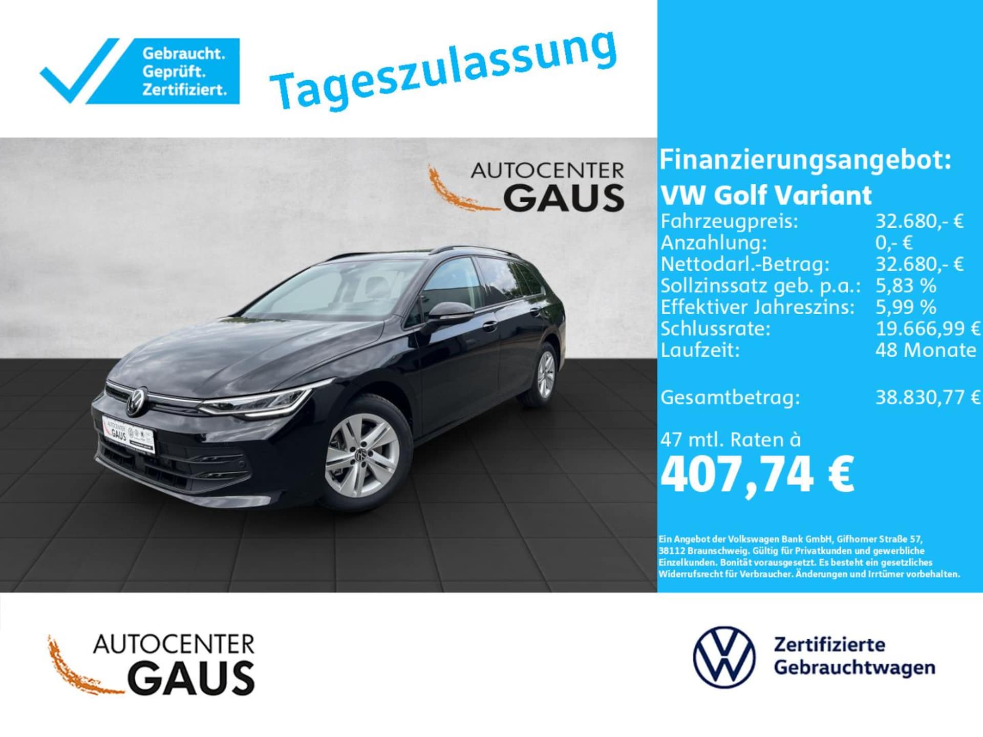 Volkswagen Golf Variant Life