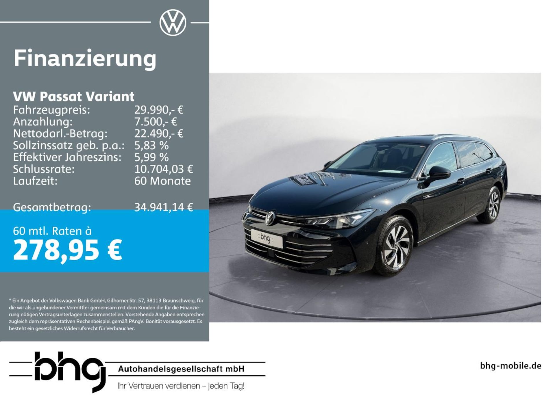 Volkswagen Passat Business