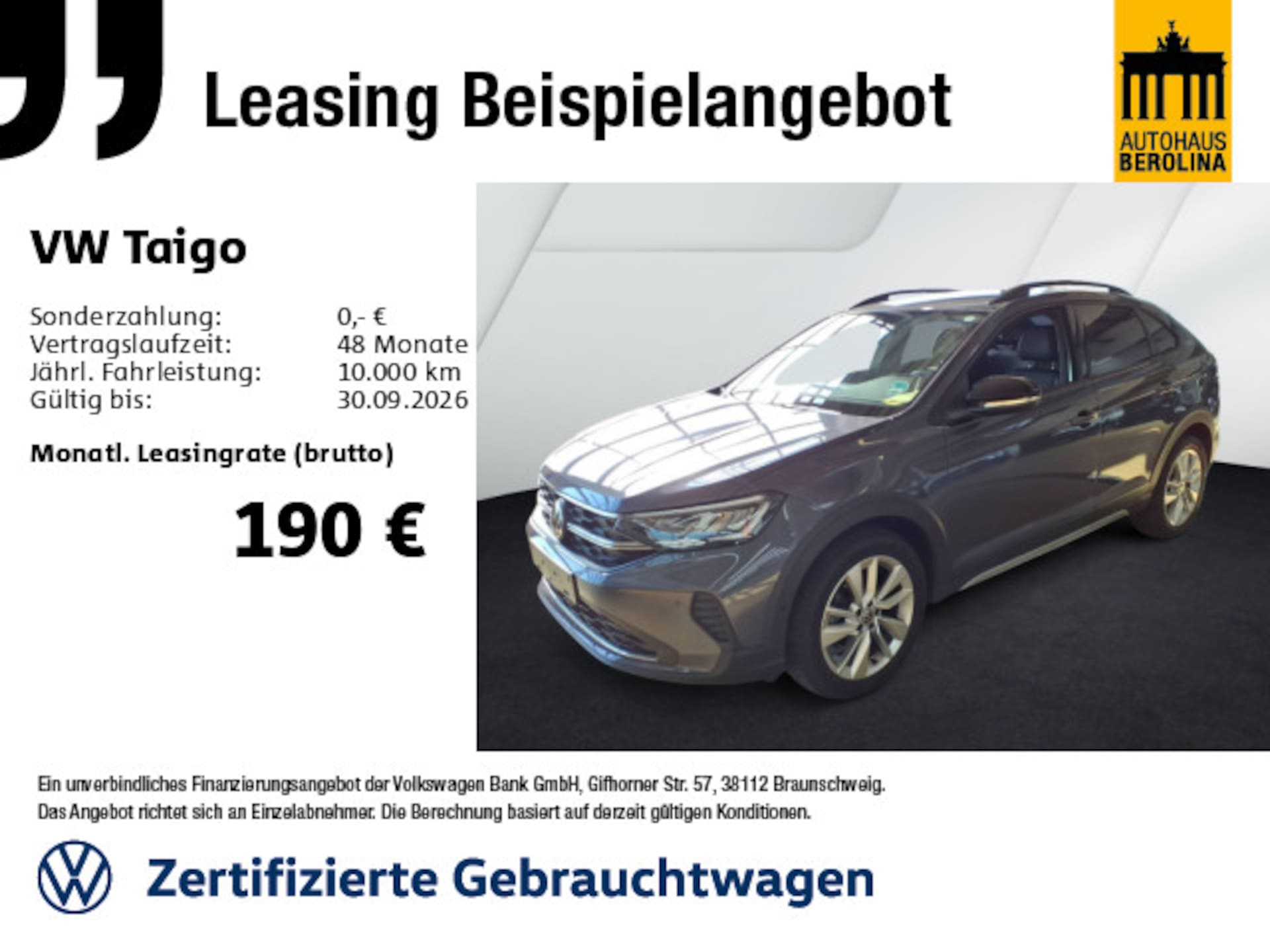 Volkswagen Taigo Life