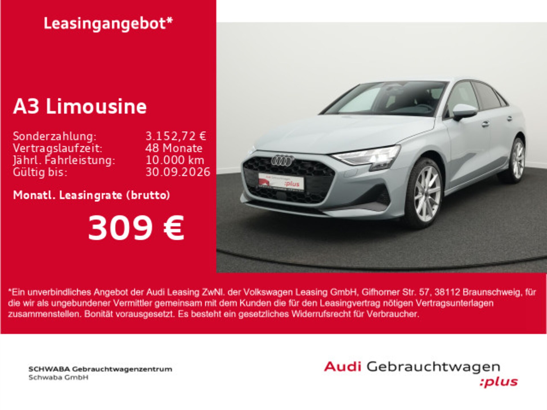 Audi A3 Limousine