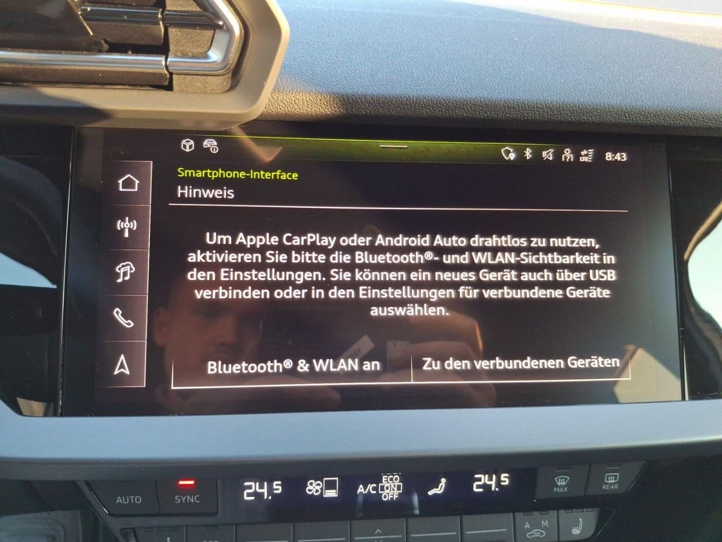 Bild über Audi A3 Sportback TFSI Schaltgetriebe - für weitere Informationen kontaktieren Sie den Audi Partner