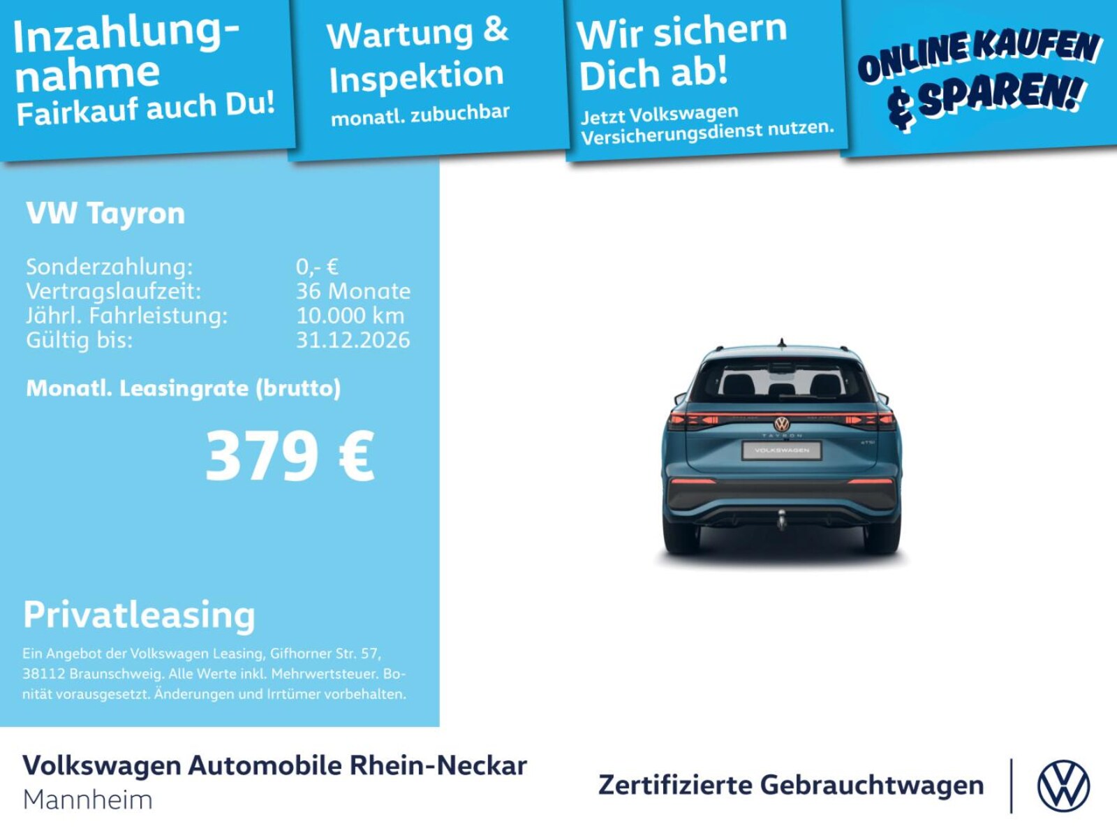 Volkswagen Tayron – Bild 2