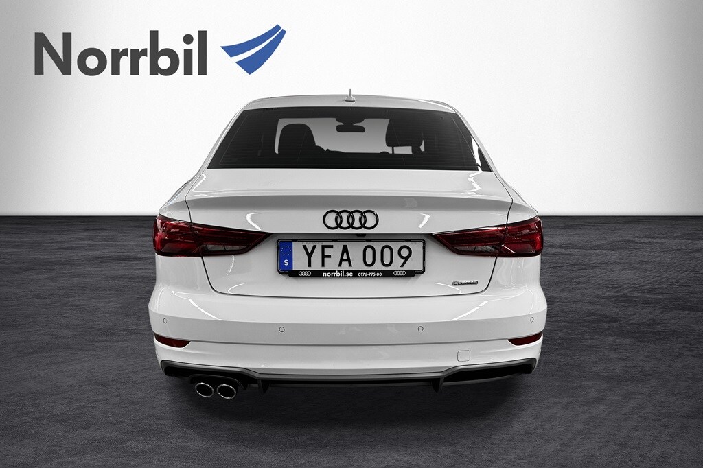 Bild som visar&nbsp;Audi A3 Sedan&nbsp;A3 Sedan 2.0 TDI quattro Sport 150 hk 6-växlad - för mer information kontakta din Audi Partner
