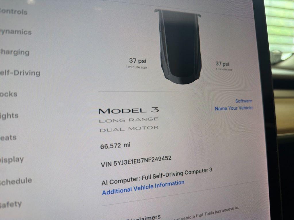 Used 2022 Tesla Model 3 Long Range with VIN 5YJ3E1EB7NF249452 for sale in Edison, NJ
