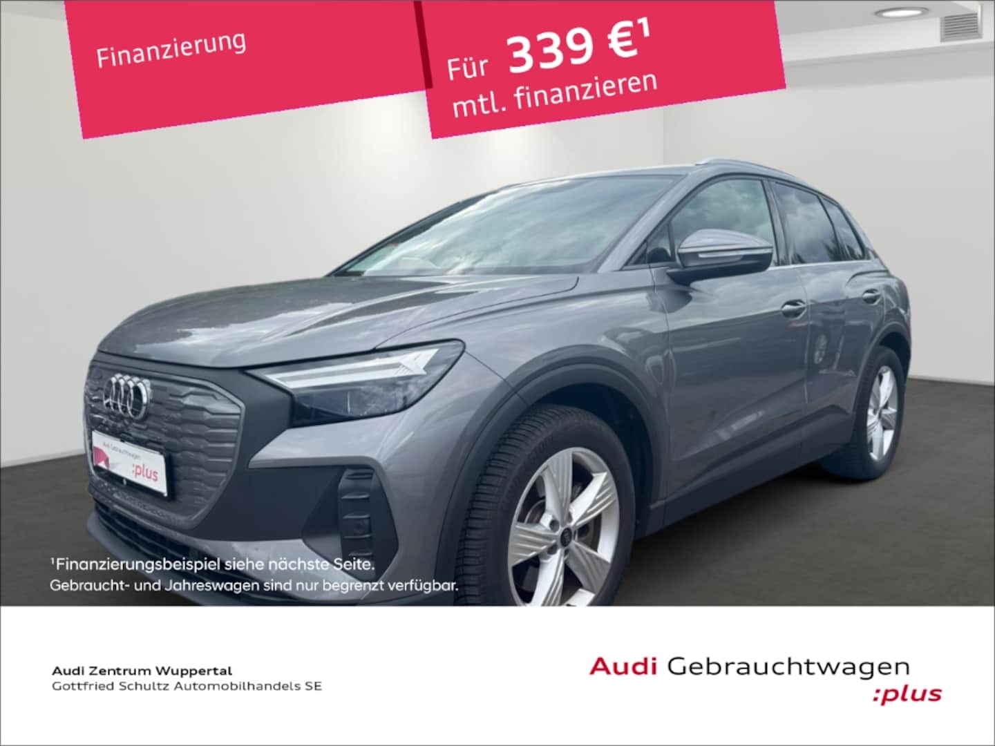 Bild über Audi Q4 e-tron 40 e-tron - für weitere Informationen kontaktieren Sie den Audi Partner