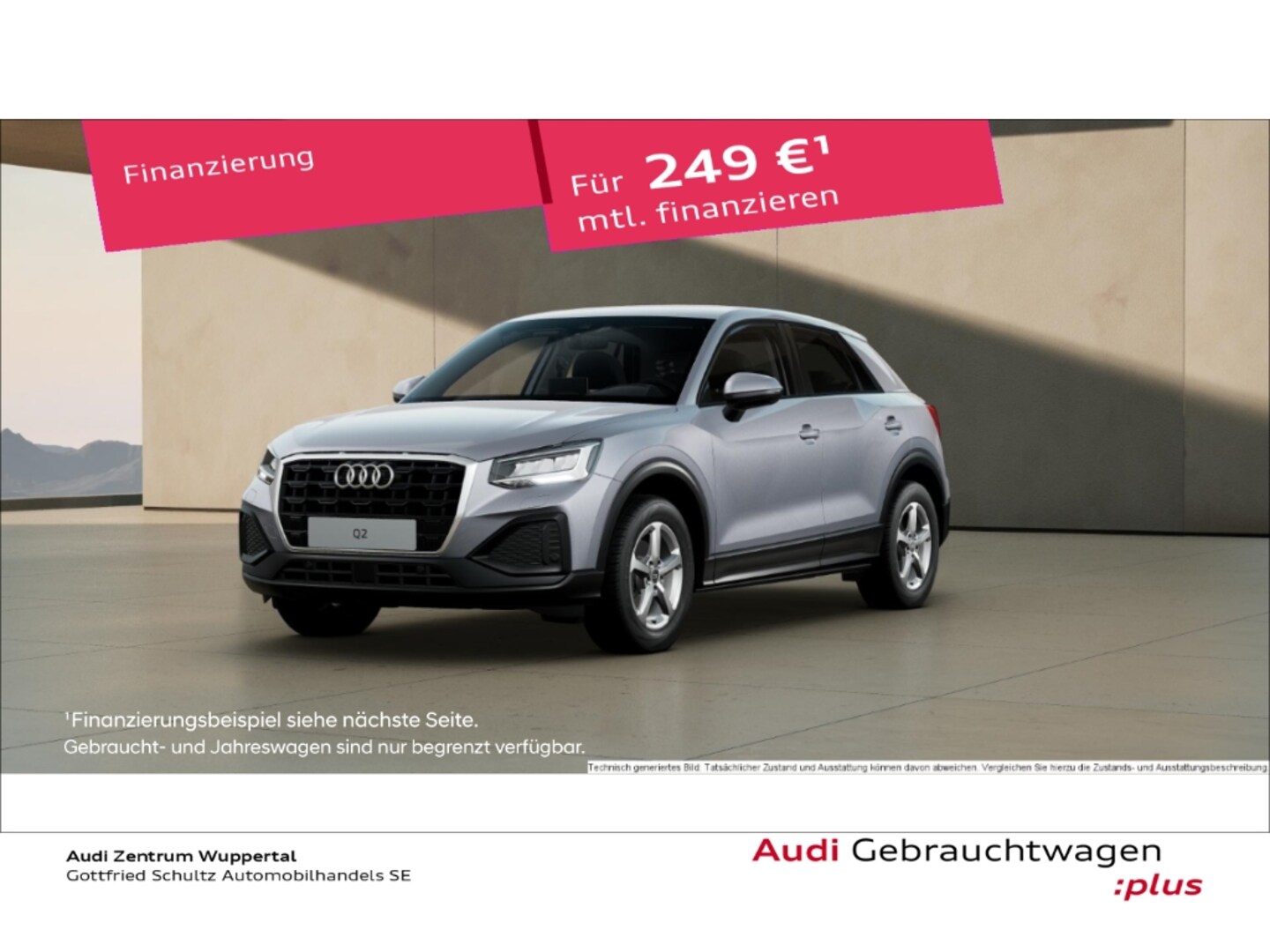 Bild über Audi Q2 30 TFSI Schaltgetriebe - für weitere Informationen kontaktieren Sie den Audi Partner