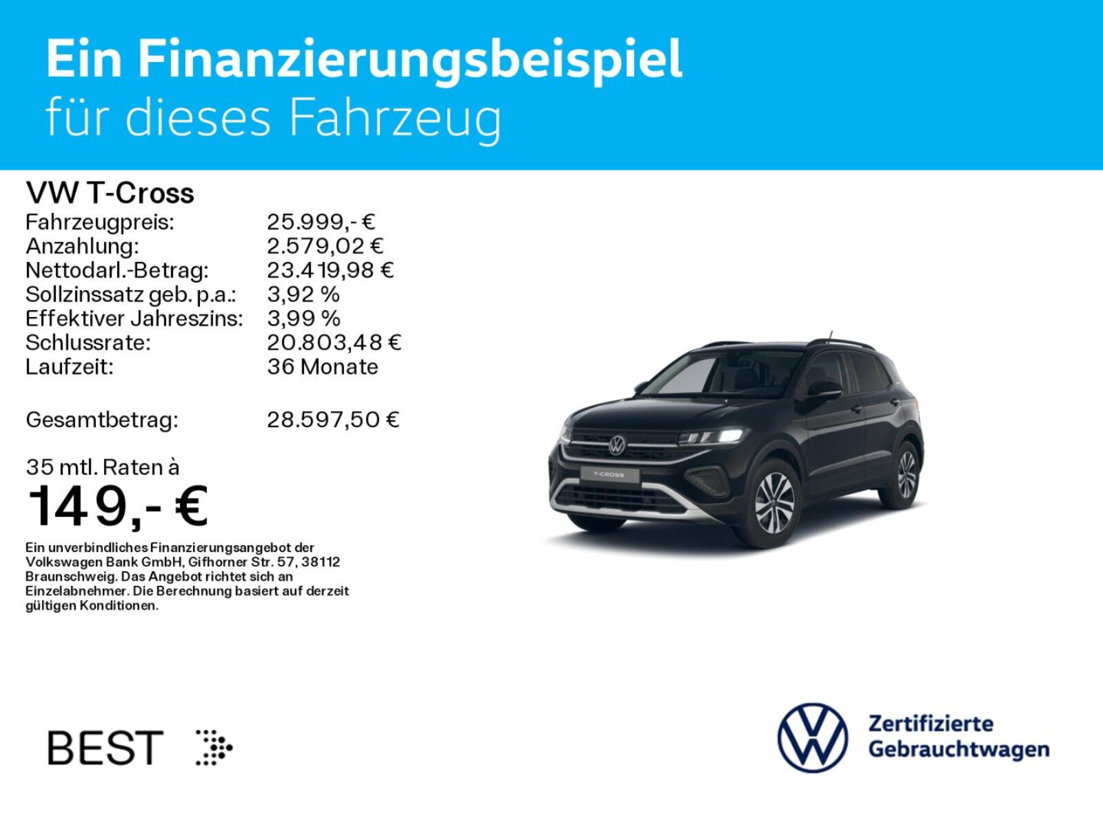 Volkswagen T-Cross – Bild 2