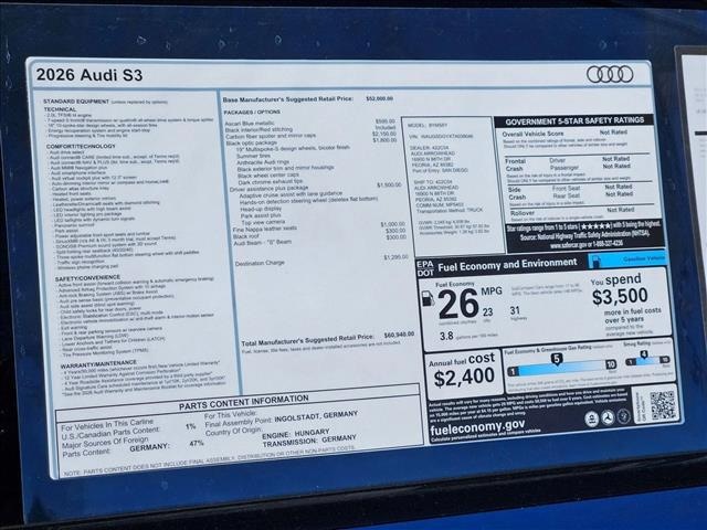 2026 Audi S3 Base - Photo 17