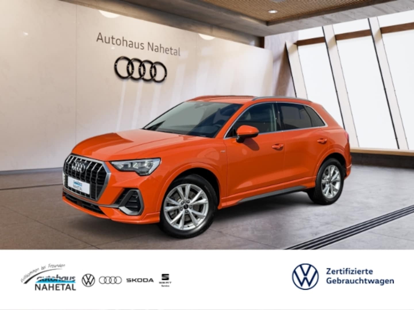 Bild über Audi Q3 S line 40 TFSI quattro S tronic - für weitere Informationen kontaktieren Sie den Audi Partner
