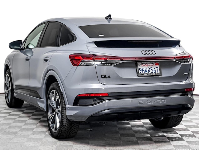 Used 2023 Audi Q4 Sportback e-tron Premium Plus with VIN WA132BFZ7PP072592 for sale in Riverside, CA