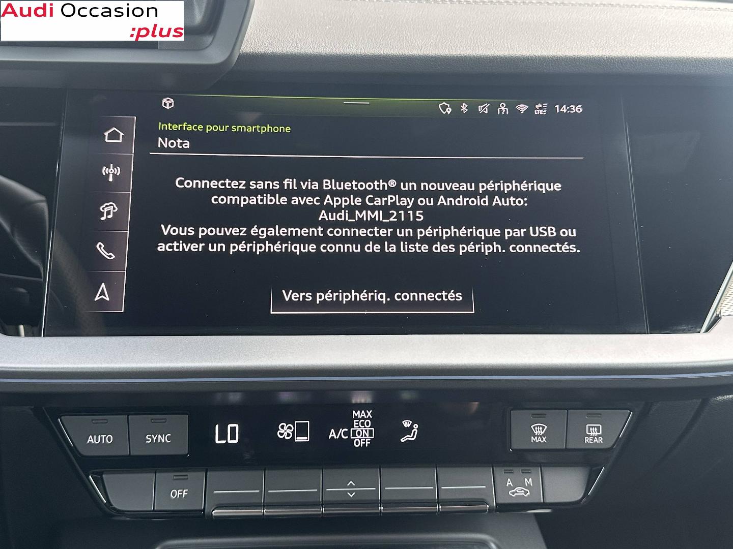 Image about Audi A3 Sportback S line 35 TDI 110 kW (150 ch) S tronic