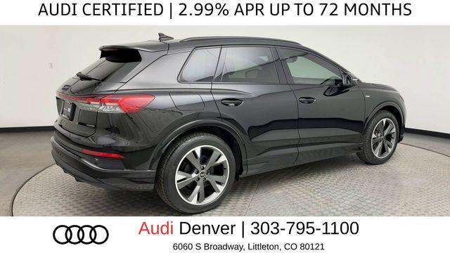 Certified 2024 Audi Q4 e-tron Premium Plus with VIN WA1LUBFZXRP066329 for sale in Littleton, CO