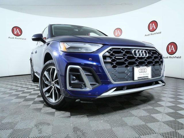 Used 2023 Audi Q5 Premium with VIN WA1GAAFY6P2167213 for sale in Richfield, Minnesota