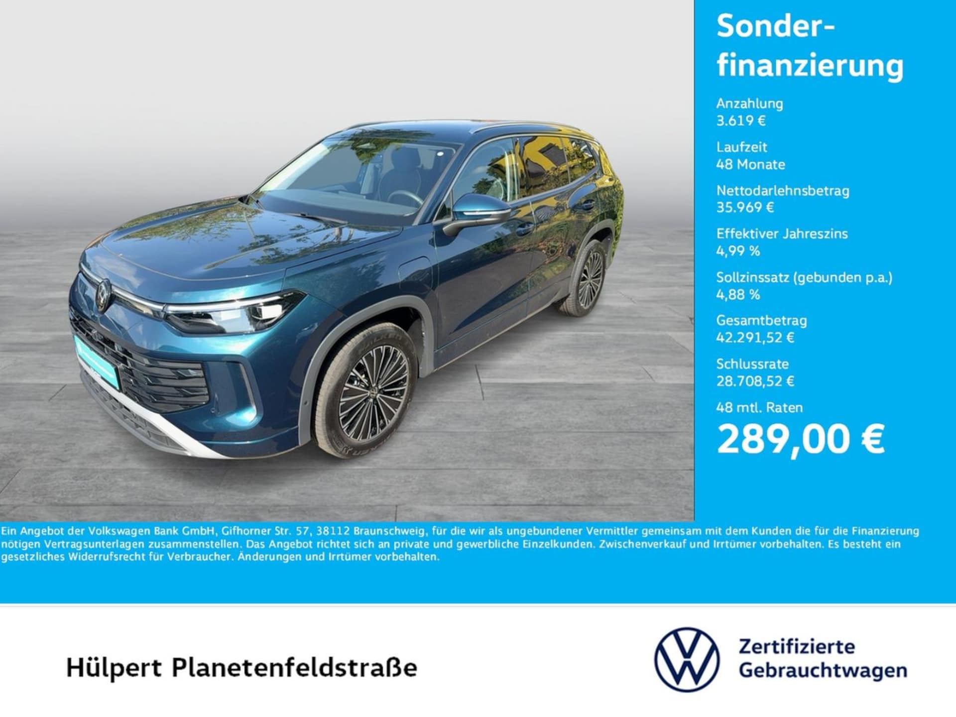 Volkswagen Tayron Elegance