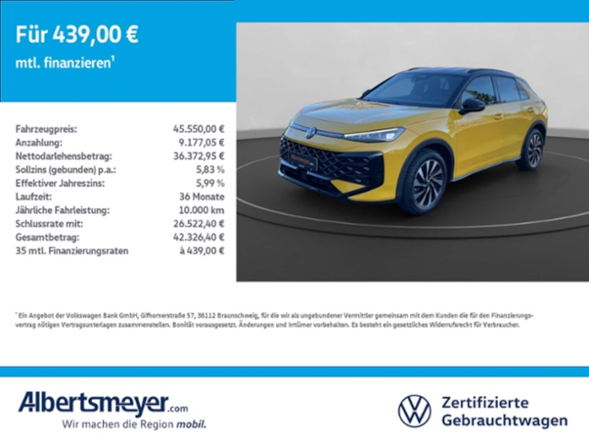 Volkswagen T-Roc R-Line