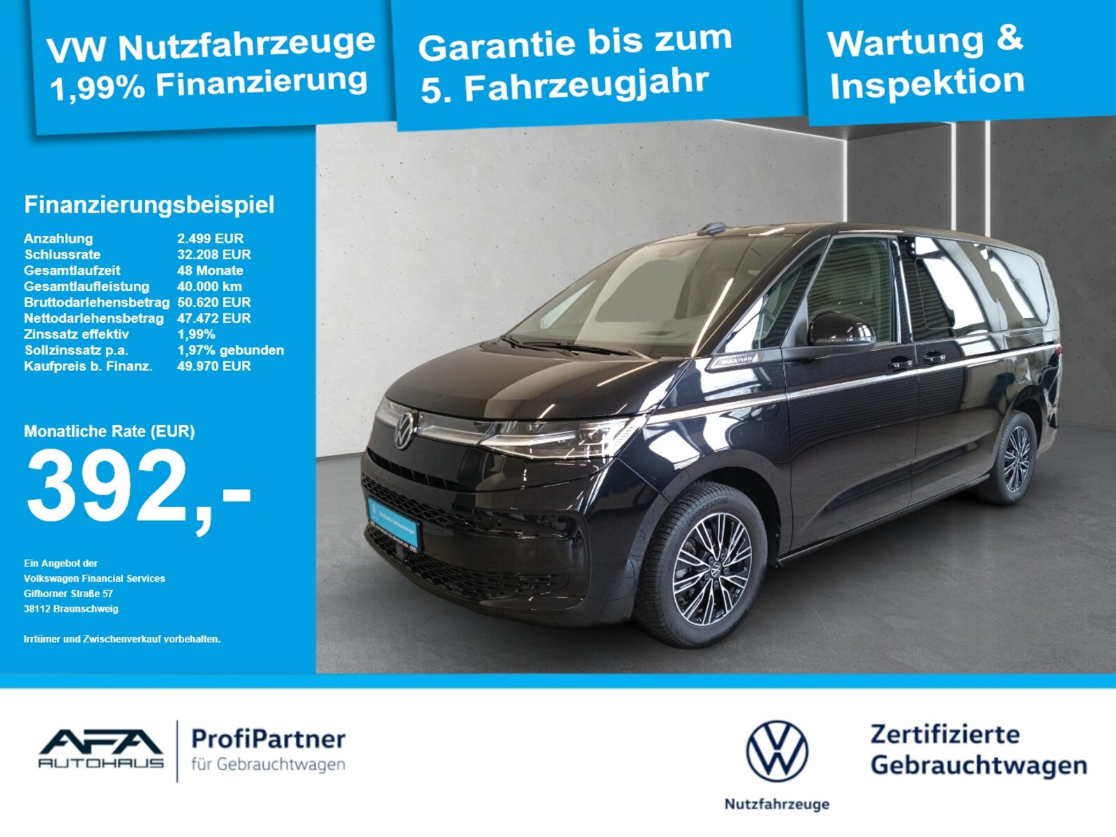 Volkswagen Multivan Langversion