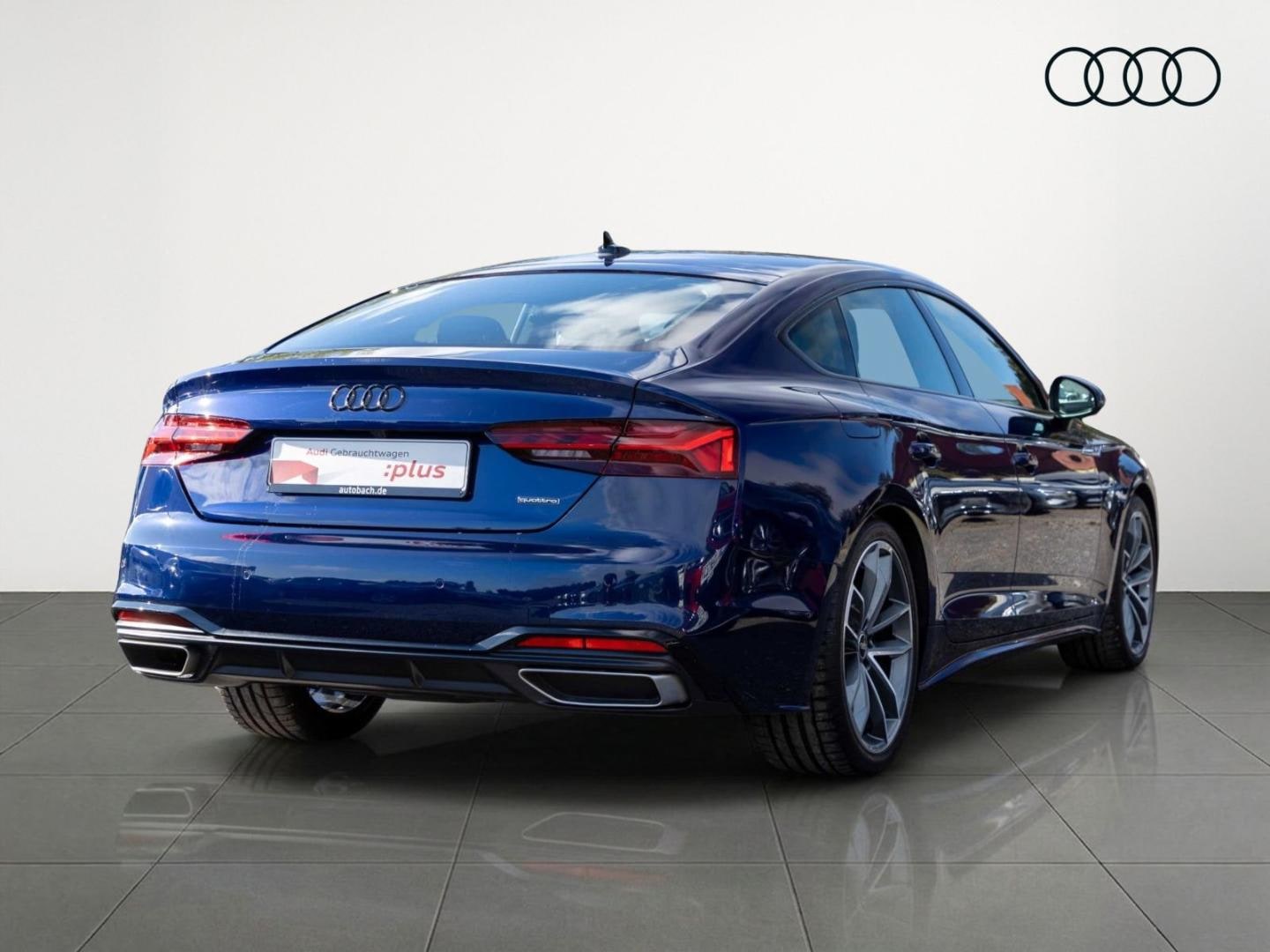 Bild über Audi A5 Sportback S line business 40 TDI quattro S tronic - für weitere Informationen kontaktieren Sie den Audi Partner