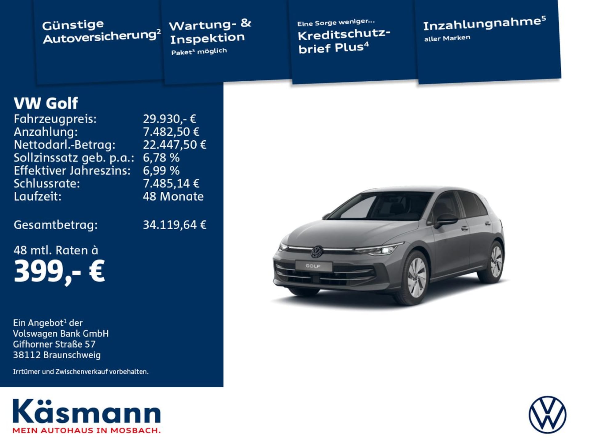 Volkswagen Golf ENERGY